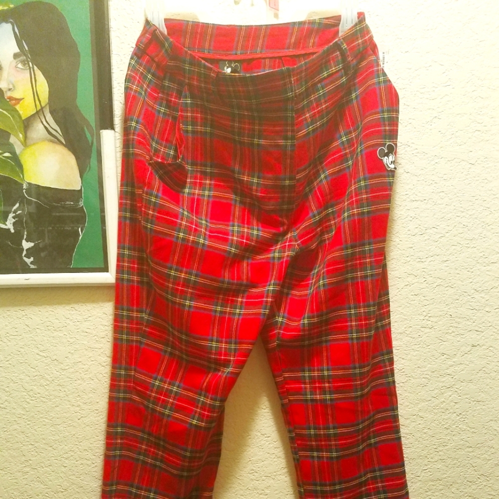 Mickey Mouse x Forever 21 Plaid Pants